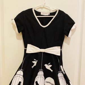 “The Raven” dress bought at The Plaza Hotel NYC